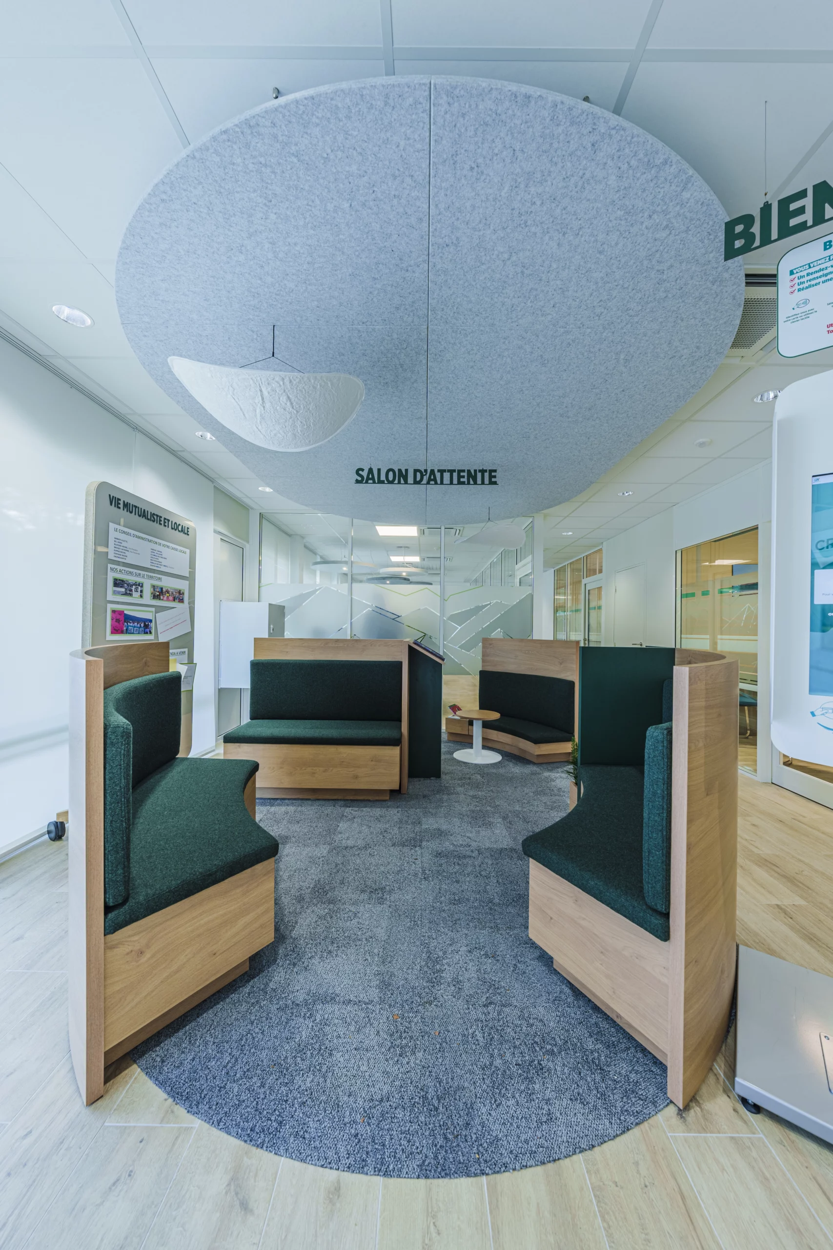 credit agricole - renovation d'agence 