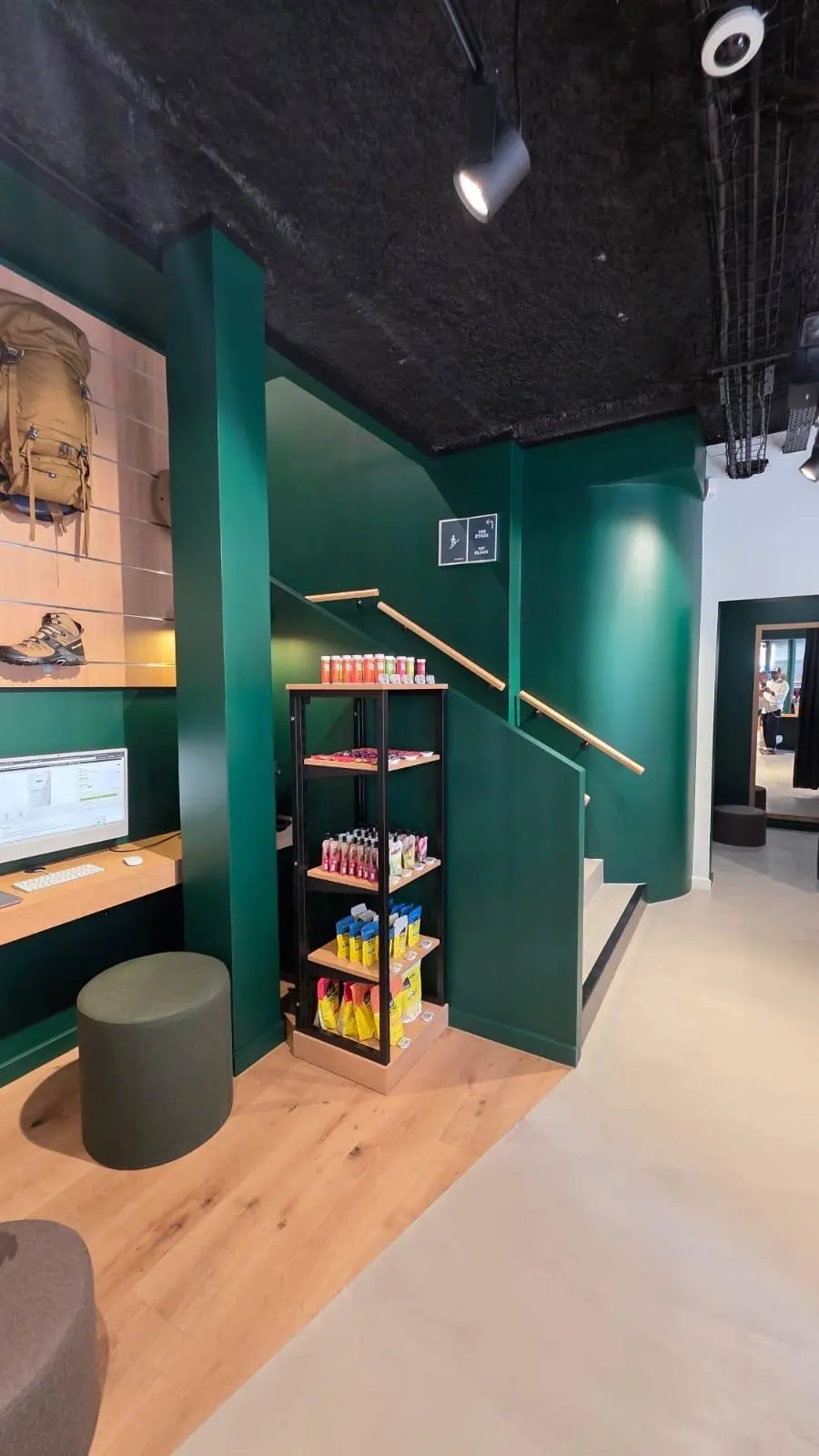 vue interieure Snowleader Paris un projet d el'agence Céleste